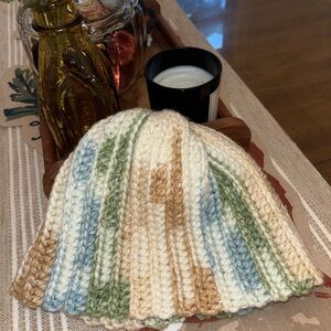 Multicolor Knit Beanie